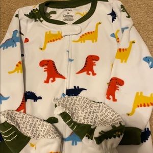 Carters Footed Fleece Pajamas